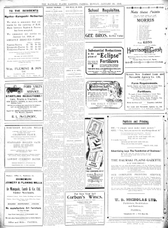 Issue page