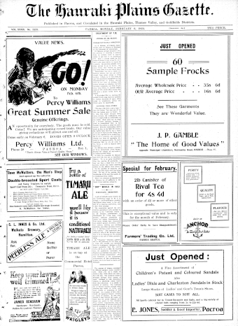 Issue page