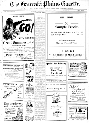 Issue page