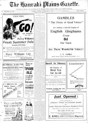 Issue page