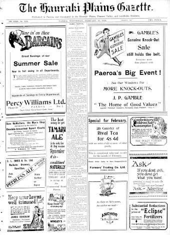 Issue page