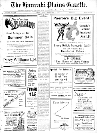 Issue page