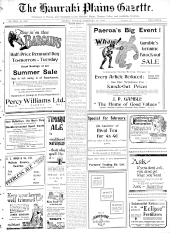 Issue page
