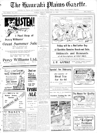 Issue page
