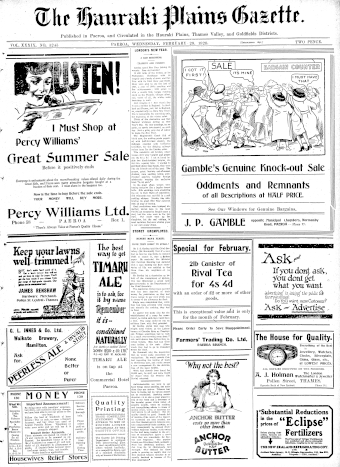 Issue page