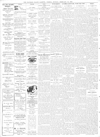 Issue page