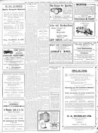 Issue page