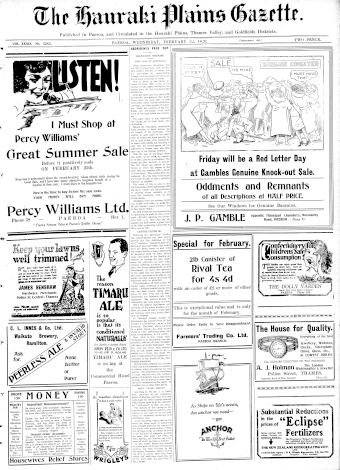 Issue page