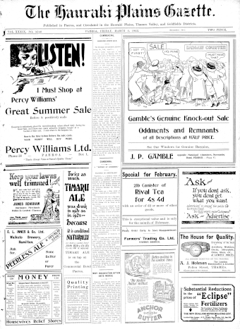Issue page
