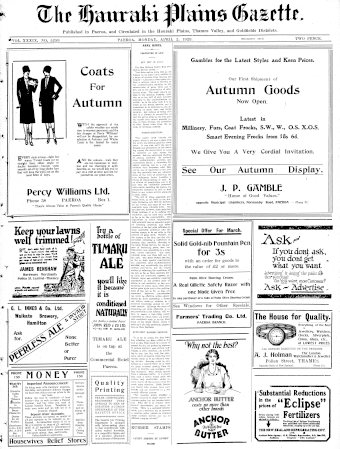 Issue page