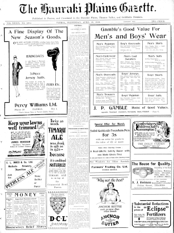 Issue page