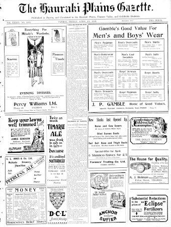 Issue page
