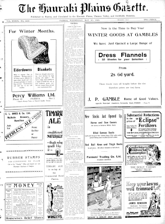 Issue page