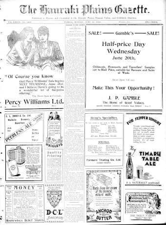 Issue page