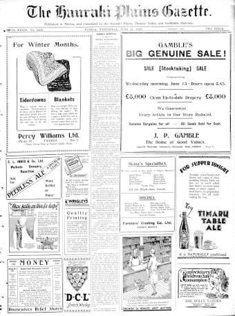 Issue page