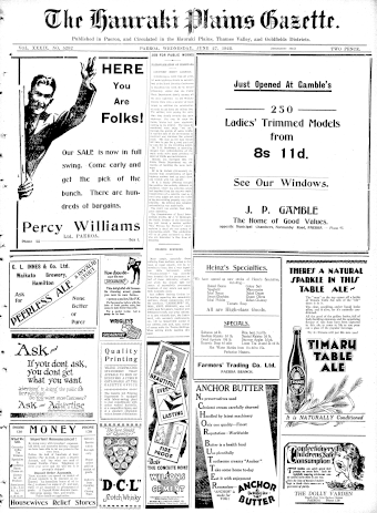 Issue page