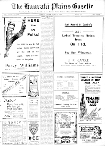 Issue page