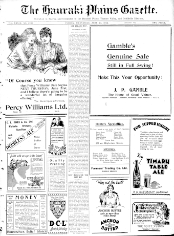 Issue page