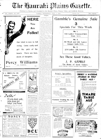 Issue page