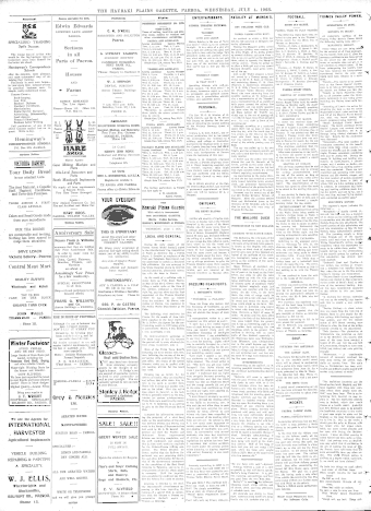 Issue page