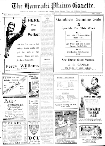 Issue page