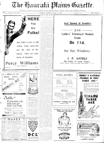 Issue page