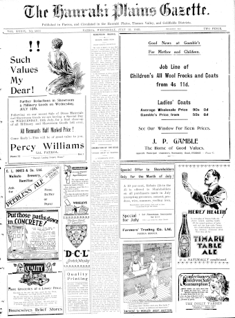 Issue page