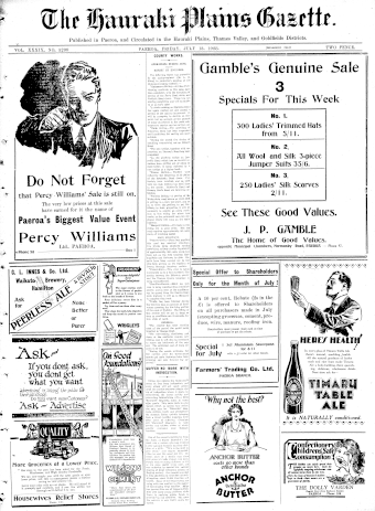 Issue page