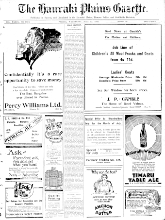 Issue page
