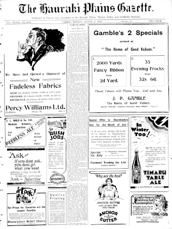 Issue page