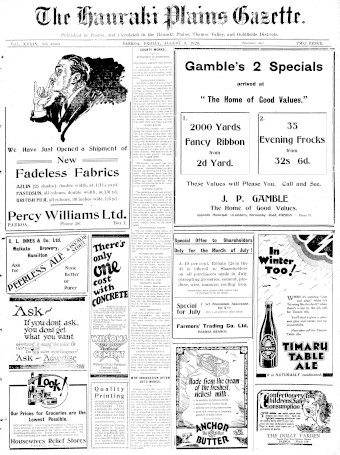 Issue page