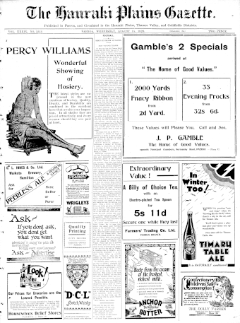 Issue page