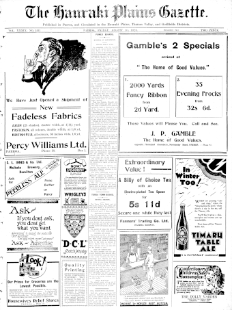 Issue page