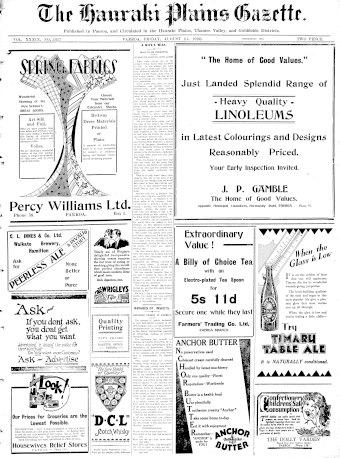 Issue page