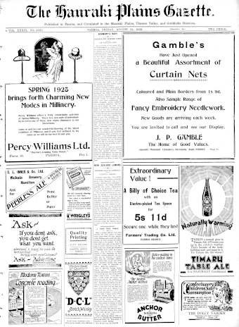 Issue page