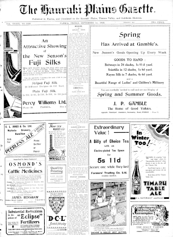 Issue page