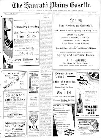 Issue page