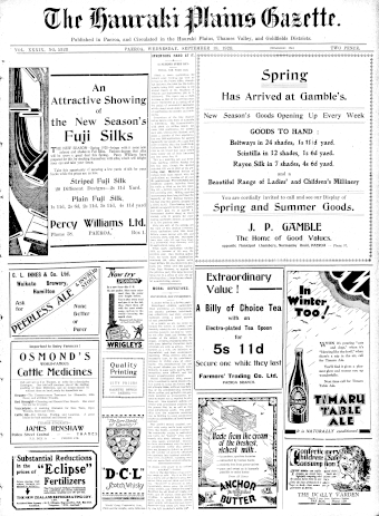 Issue page