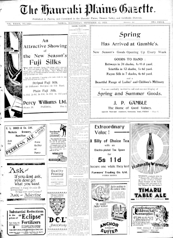 Issue page