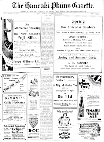 Issue page