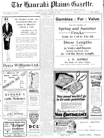 Issue page