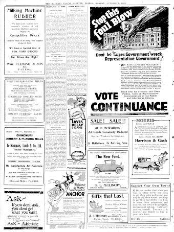 Issue page