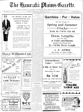 Issue page