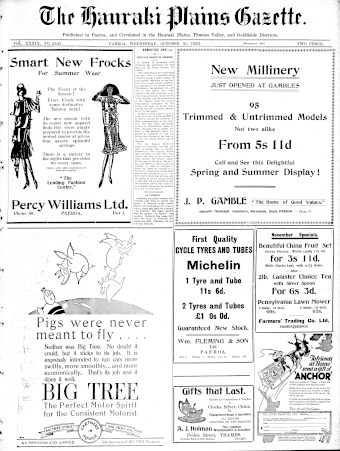 Issue page