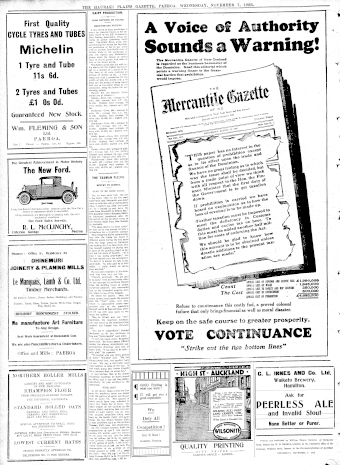 Issue page