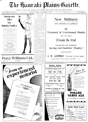 Issue page