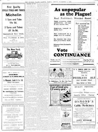 Issue page