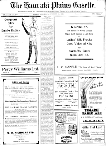 Issue page