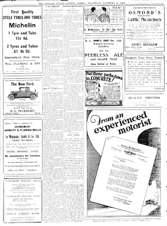 Issue page