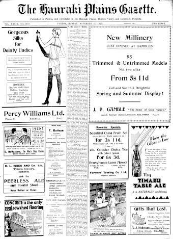 Issue page